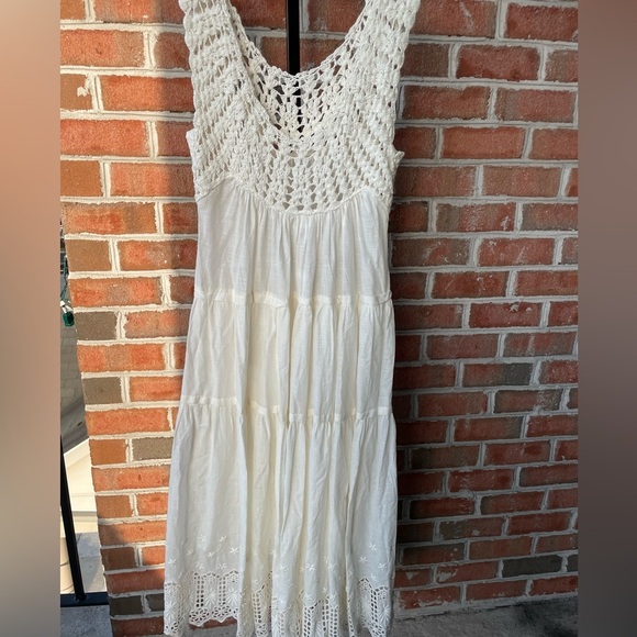 THE GREAT. Cream Maxi Dress - Picture 6 of 10